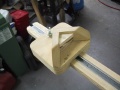Gouge handle and jig rest